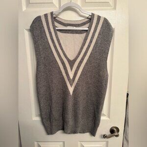 Sandro Wool Striped Vest